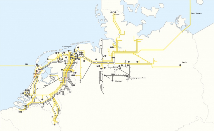 Gasunie's grid (Credit: Gasunie)